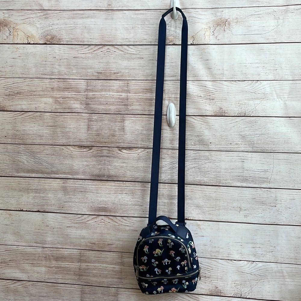 ‎MINI BACKPACK IN MUSHROOM PRINT - Picture 3 of 4